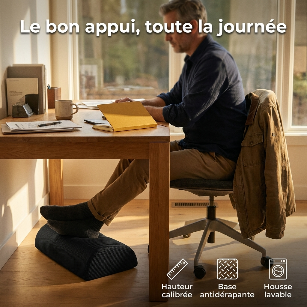 Repose-pieds ergonomique | Sameo™