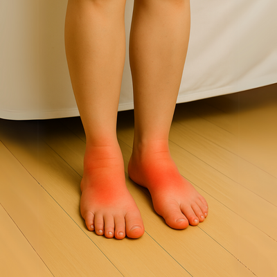 Pieds gonflés