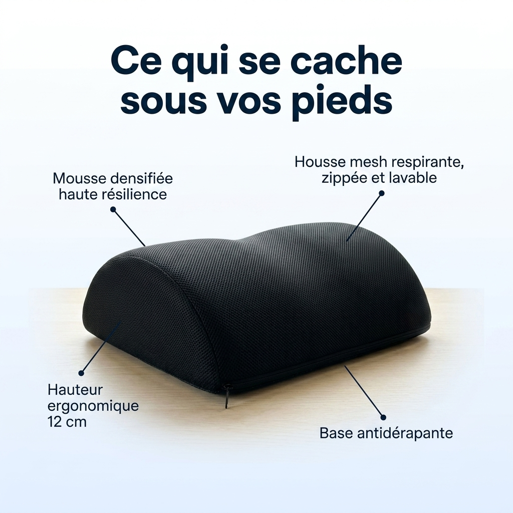 Repose-pieds ergonomique | Sameo™