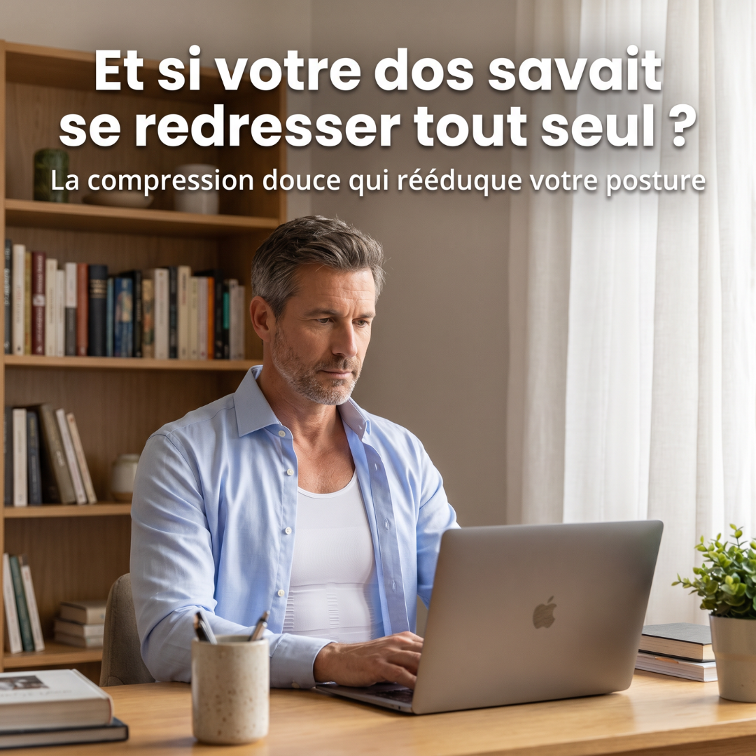 Débardeur Correcteur de posture et gainant - Mixte | Sameo