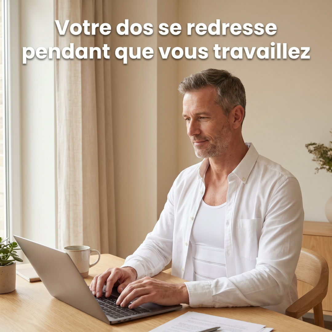 Débardeur Correcteur de posture et gainant - Mixte | Sameo