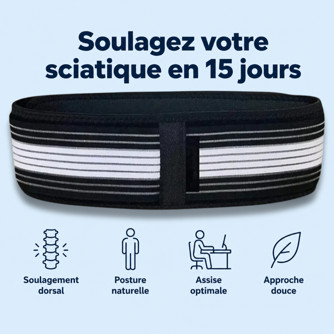 Ceinture Dorsale | Soulage les maux de dos et la sciatique | Sameo