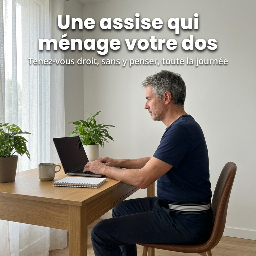 Ceinture Dorsale | Soulage les maux de dos et la sciatique | Sameo