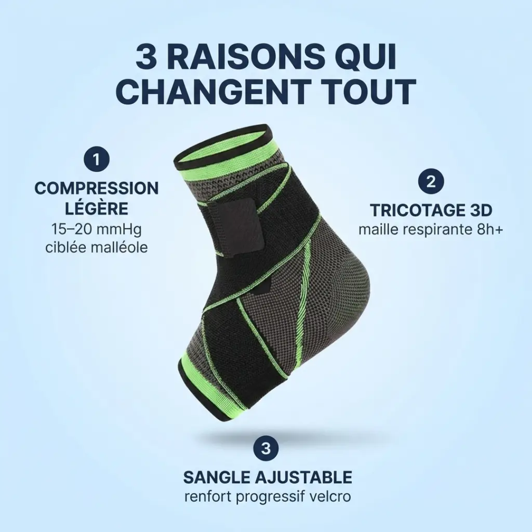 Chevillière de maintien — Soulagez votre cheville | Sameo™