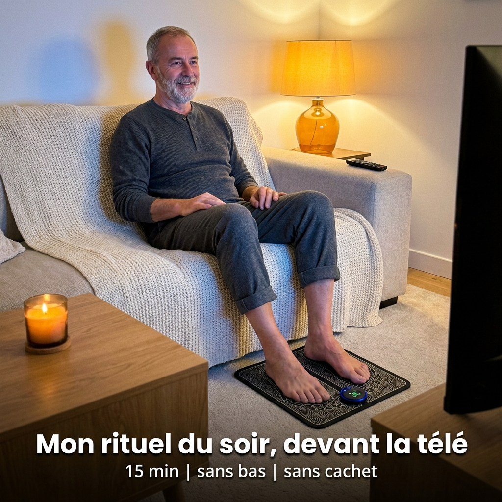 Appareil de massage de pieds EMS | Améliore la circulation sanguine
