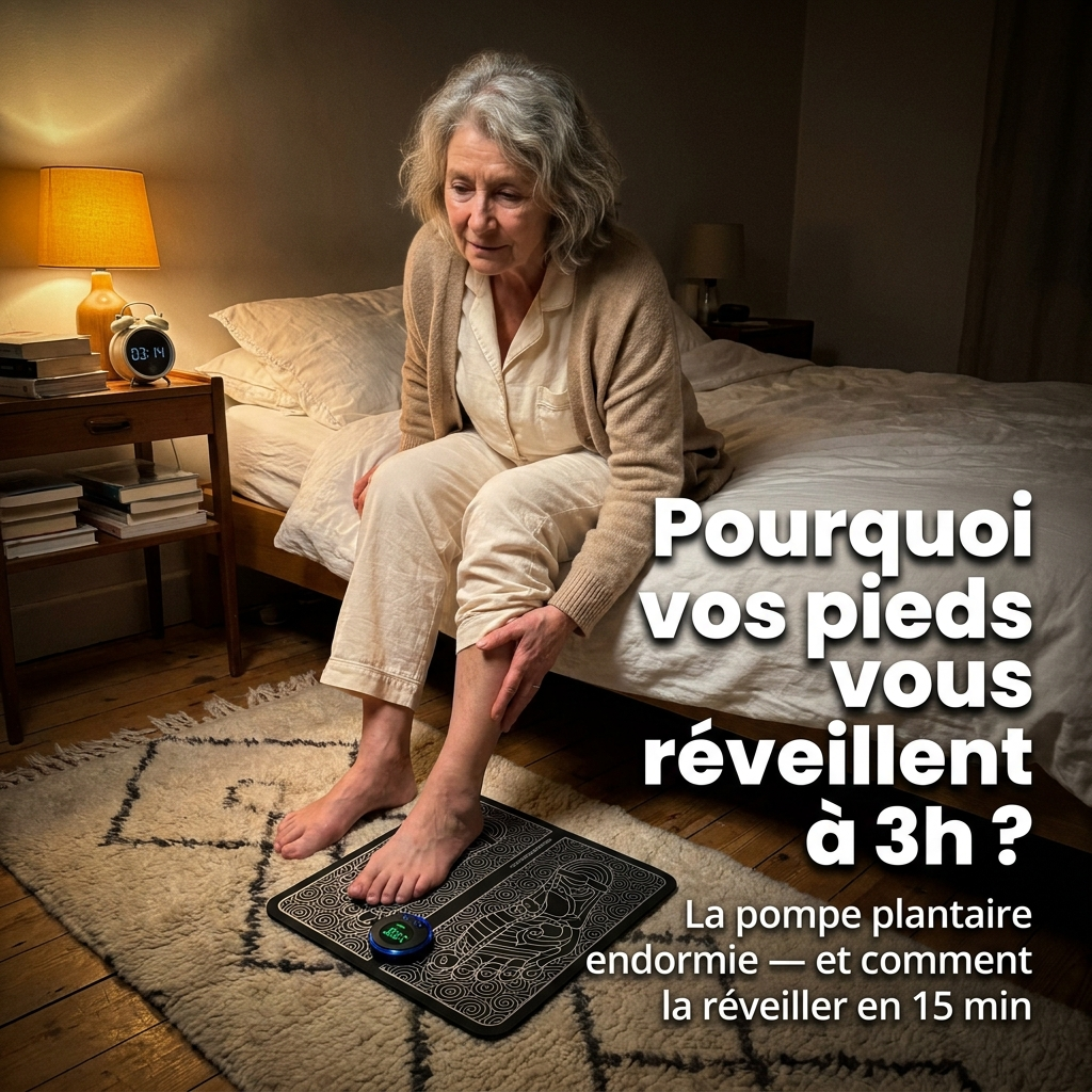 Appareil de massage de pieds EMS | Améliore la circulation sanguine