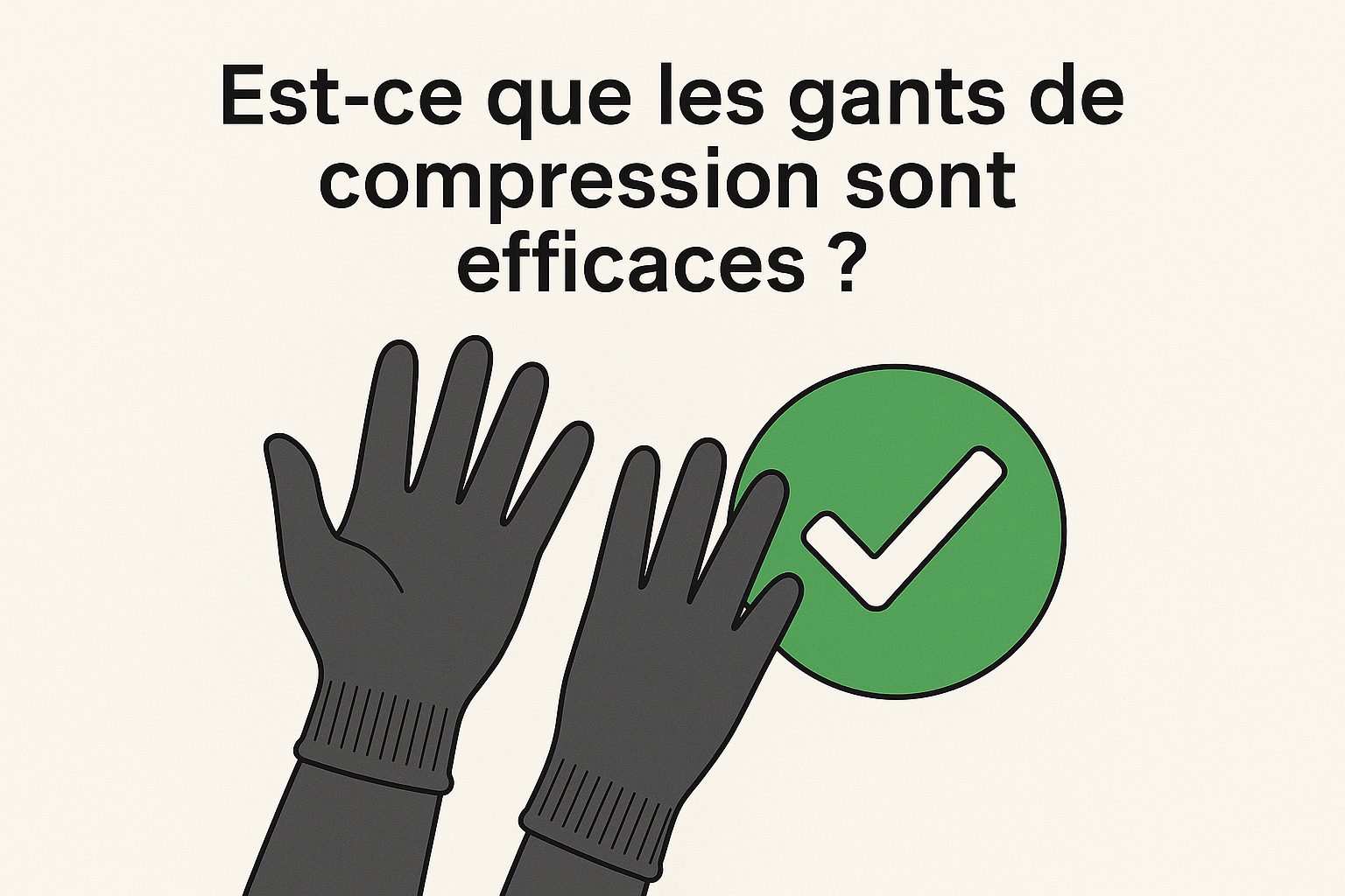 Est-ce que les gants de compression sont efficaces