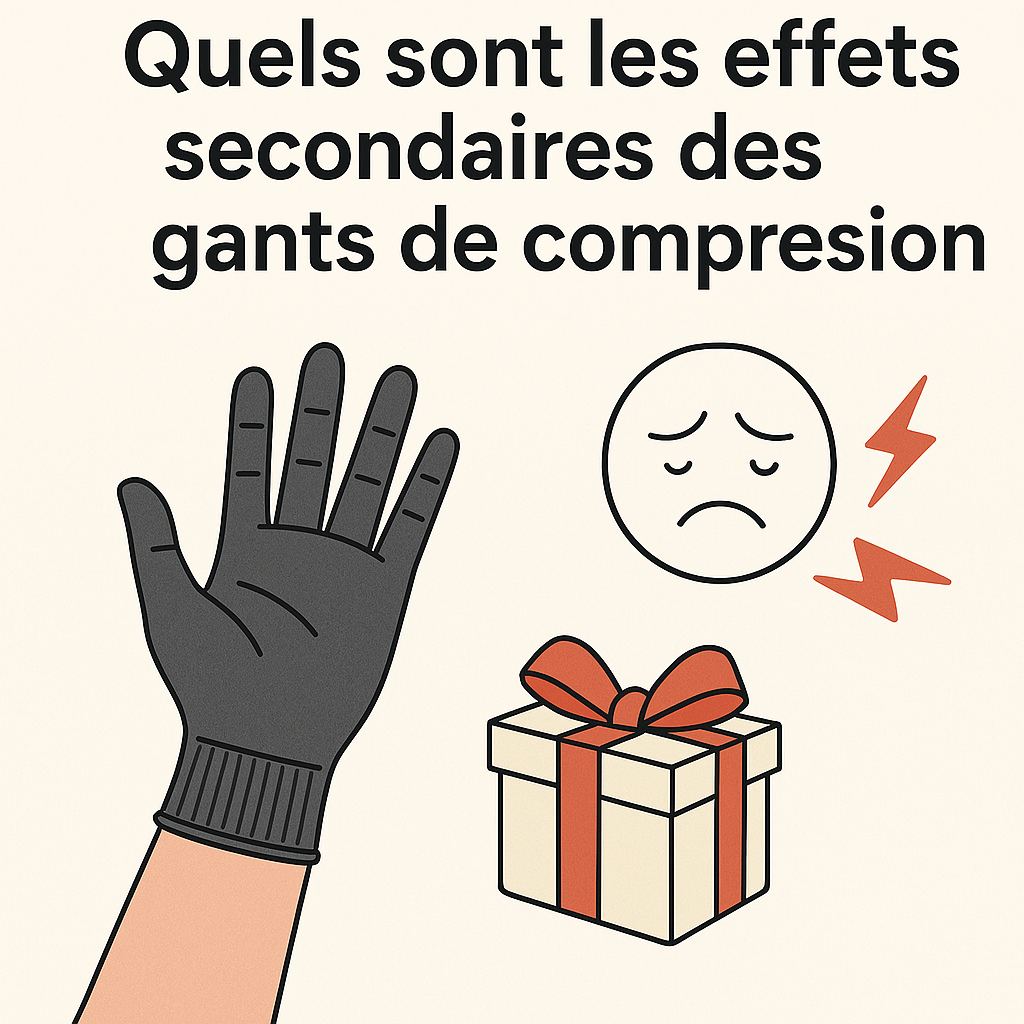 Quels sont les effets secondaires des gants de compression