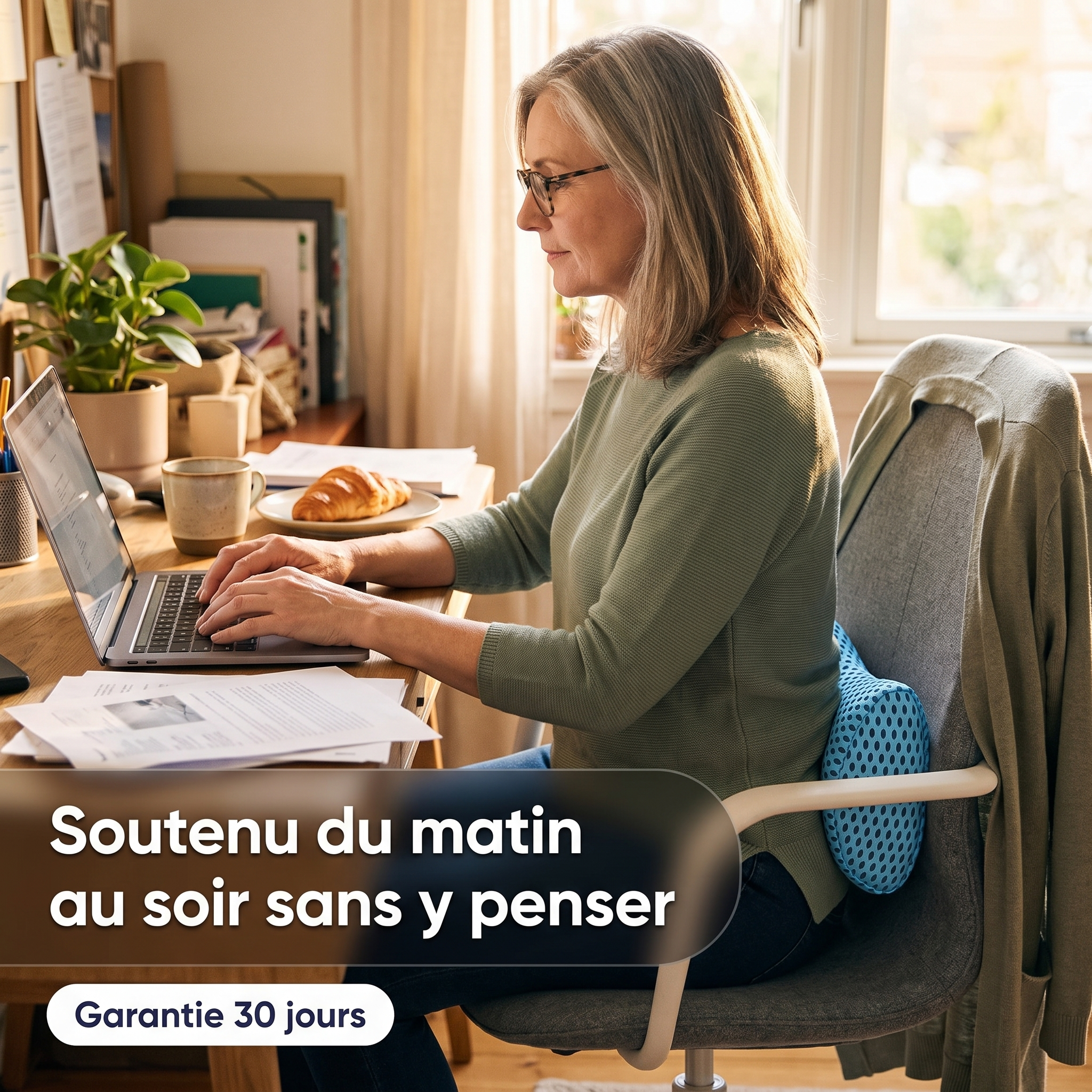 Coussin Lombaire Ergonomique | Sameo