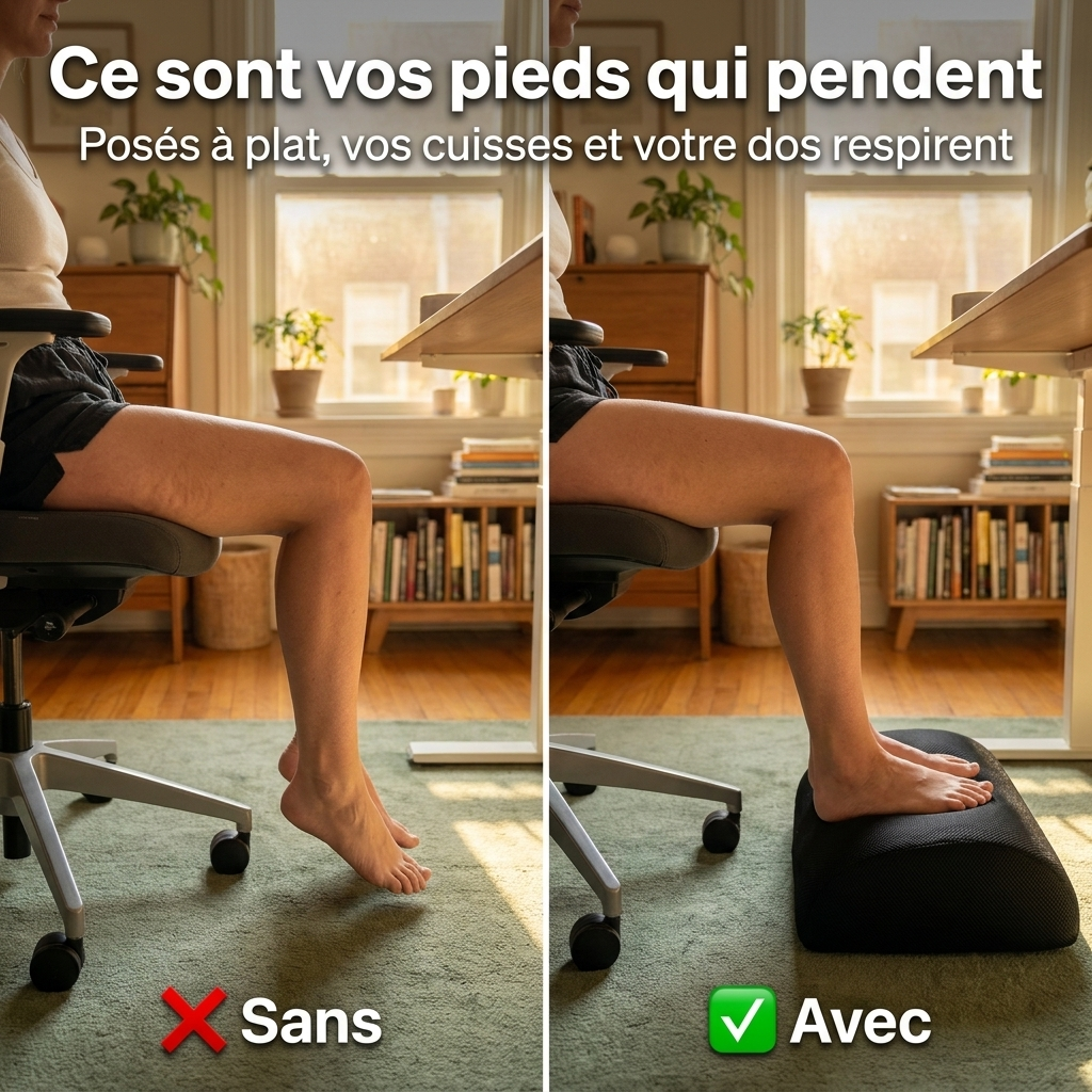 Repose-pieds ergonomique | Sameo™