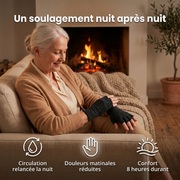 Gants de compression anti-douleurs Noir | Sameo™