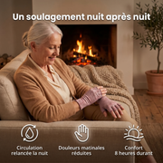 Gants de compression anti-douleurs Rose | Sameo™