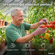 Gants de compression anti-douleurs Rose | Sameo™