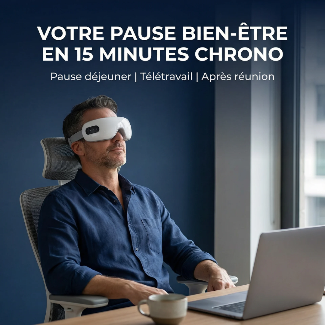 VisionZen™ | Masque oculaire massant