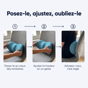 Coussin Lombaire Ergonomique | Sameo