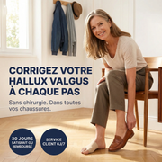 Orthèse correctrice d'Hallux Valgus | Corrige et soulage en douceur l'Hallux Valgus | Sameo