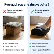Repose-pieds ergonomique | Sameo™