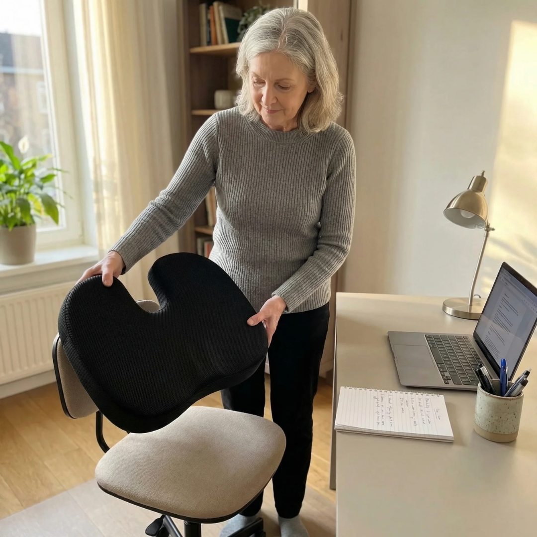 Coussin pour Coccyx à Mémoire de Forme| Sameo™