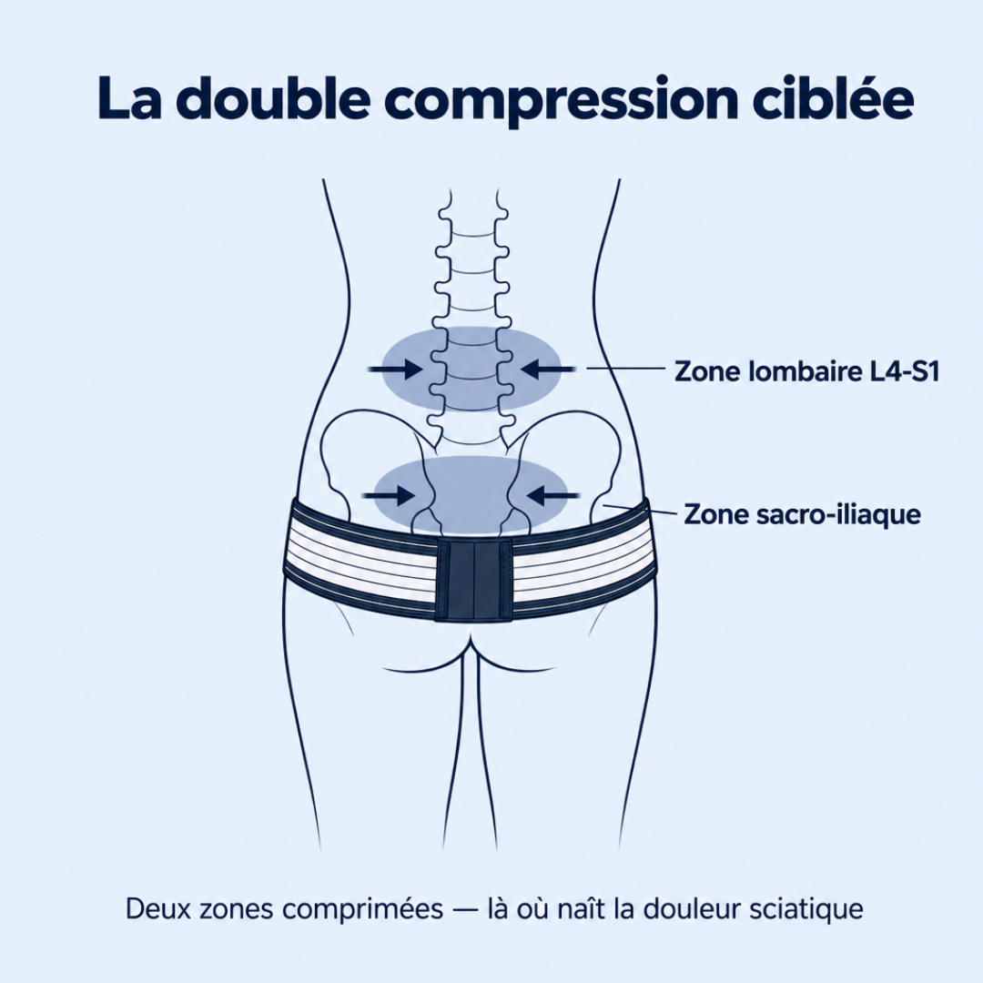 Ceinture Dorsale | Soulage les maux de dos et la sciatique | Sameo