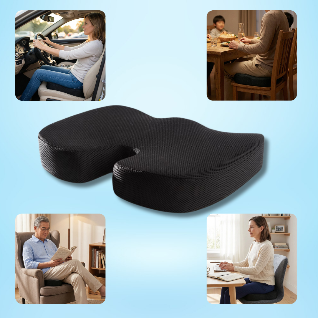 Coussin pour Coccyx à Mémoire de Forme| Sameo™