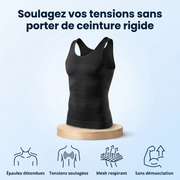 Débardeur Correcteur de posture et gainant - Mixte | Sameo