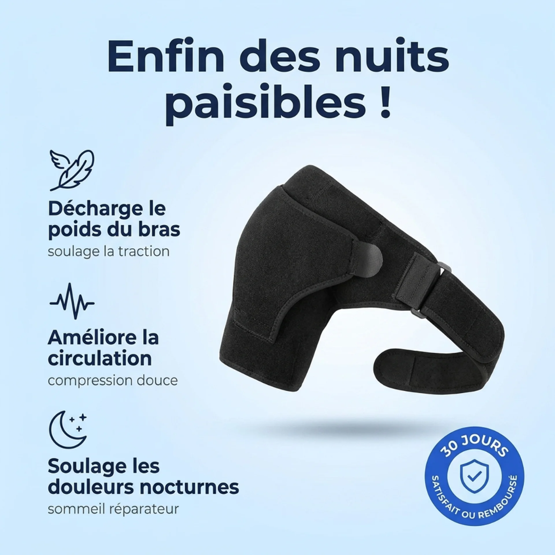Attelle Épaule Triple Maintien | Soulagez votre épaule jour et nuit |