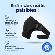 Attelle Épaule Triple Maintien | Soulagez votre épaule jour et nuit |