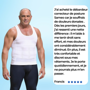 Débardeur Correcteur de posture et gainant - Mixte | Sameo