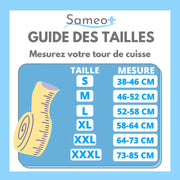 Bas de contention autofixants Classe 2 (23-32 mmHg) Sameo™