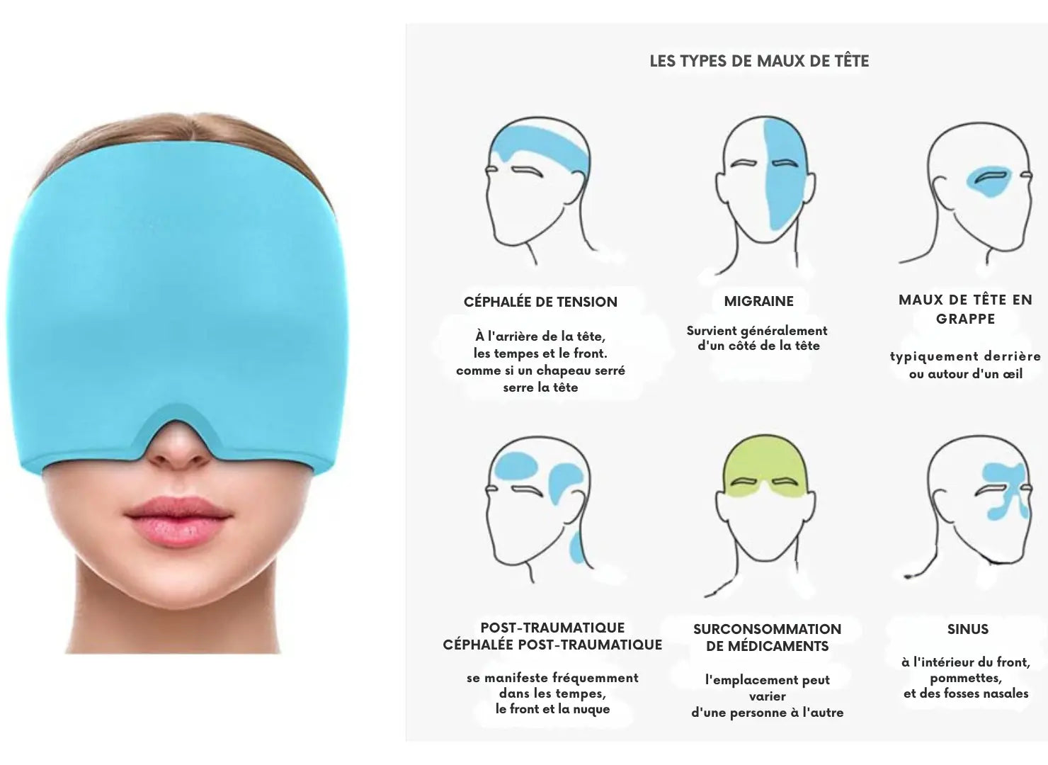 Bonnet Anti-Migraine | Sameo Sameo