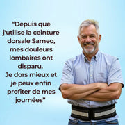 Ceinture Dorsale | Soulage les maux de dos et la sciatique | Sameo Sameo