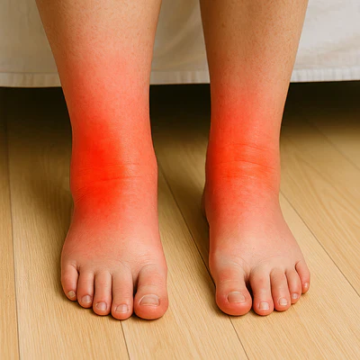 Pieds et chevilles gonflés