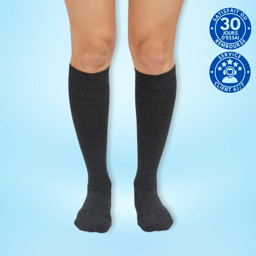 Chaussettes de Compression Mixte | Soulage douleurs et gonflements Sameo