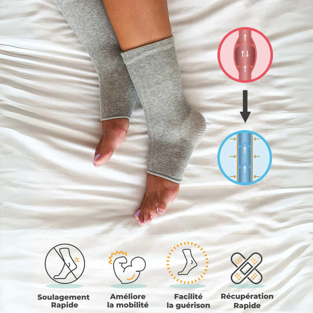 Chaussettes Anti-fatigue en Bambou