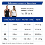 Débardeur Correcteur de posture et gainant - Mixte | Sameo Sameo
