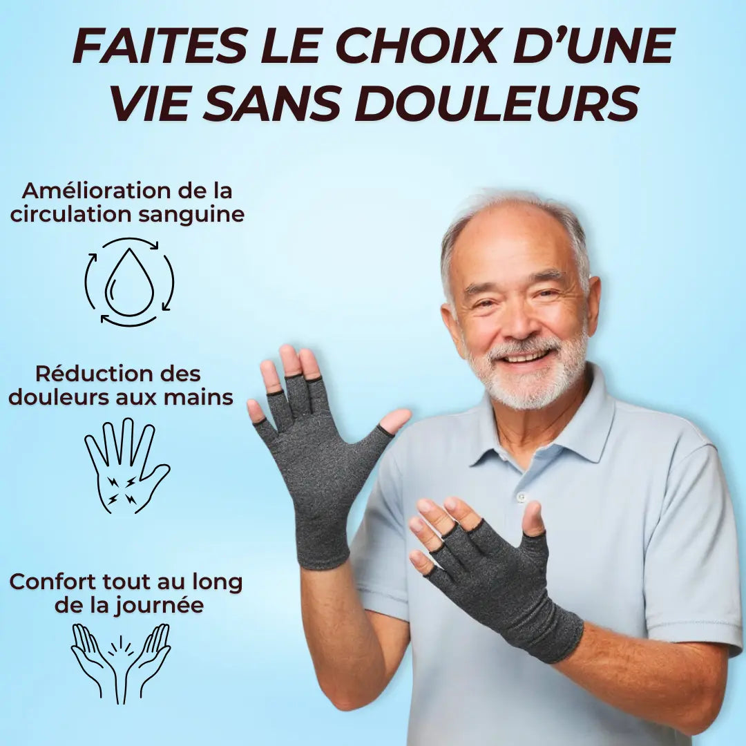 Guanti compressivi antidolorifici 