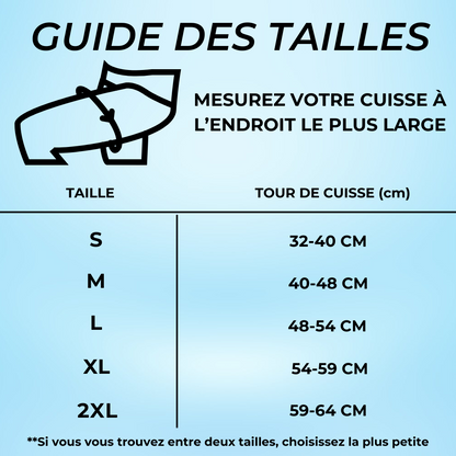 Genouillère de soutien en Bambou