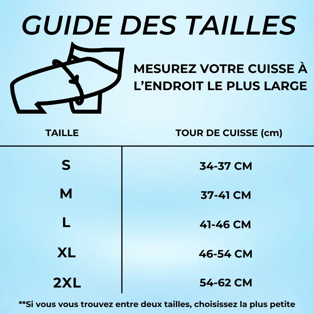 Maintien de compression pour Genoux et Jambes | Sameo Sameo