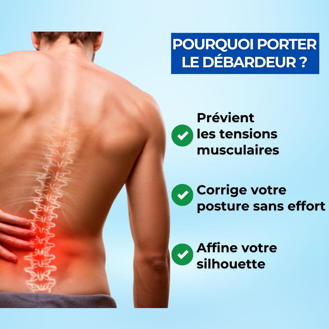 Débardeur Correcteur de posture et gainant - Mixte | Sameo