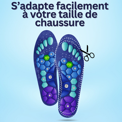 Semelles Magnétiques d'acupression | Sameo