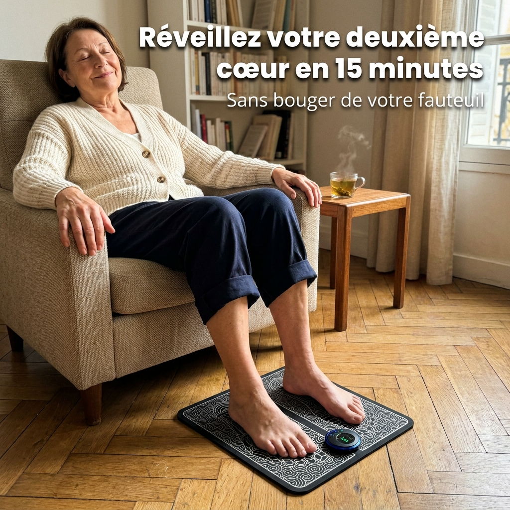 Appareil de massage de pieds EMS | Améliore la circulation sanguine