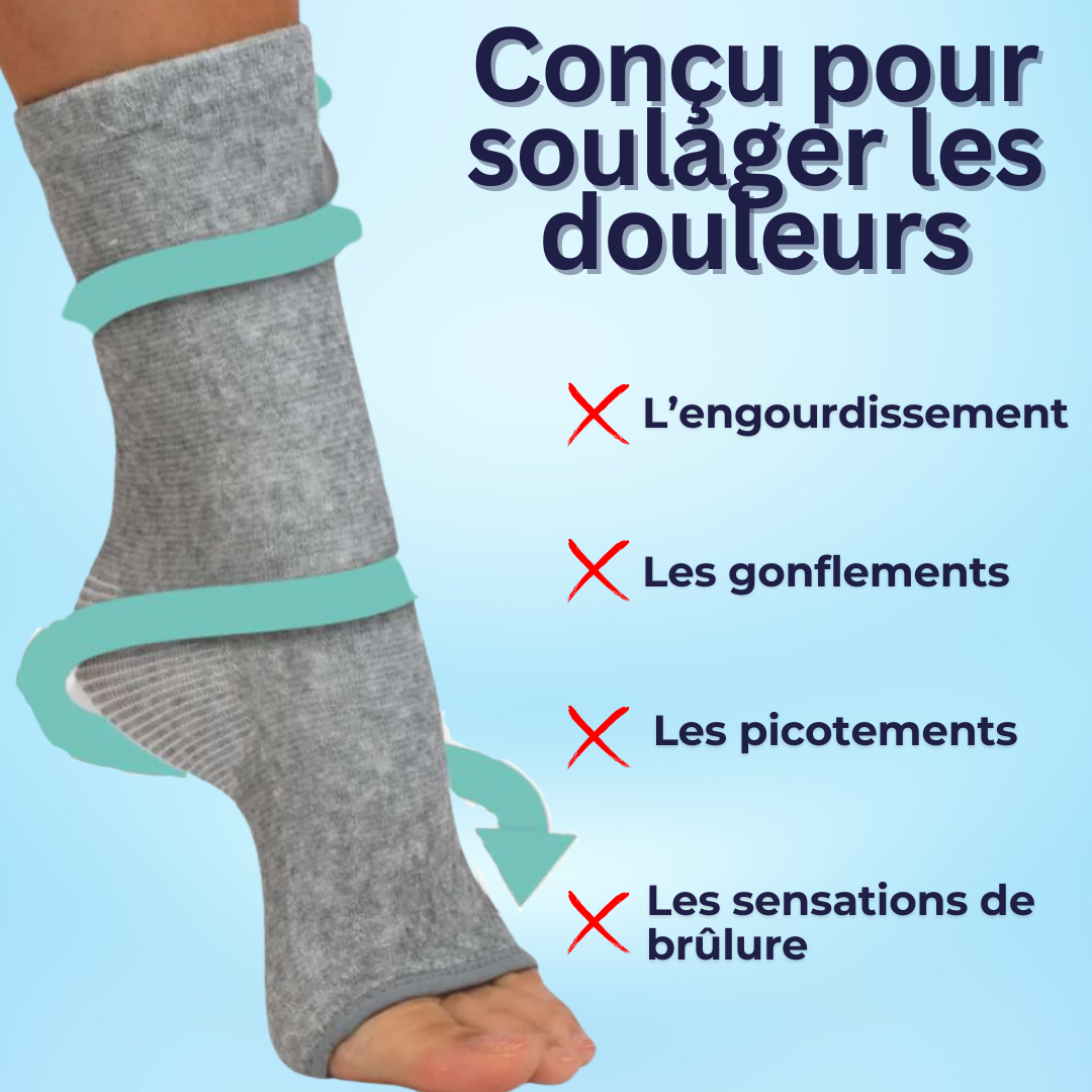 Chaussettes Anti-fatigue en Bambou