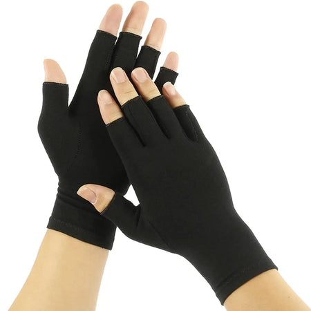 Gants de compression anti arthrose Noir sameo