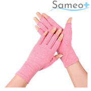 Gants de compression anti-douleurs Rose de Sameo