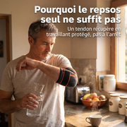 Pourquoi le repos seul ne suffit pas — coudière Sameo au quotidien