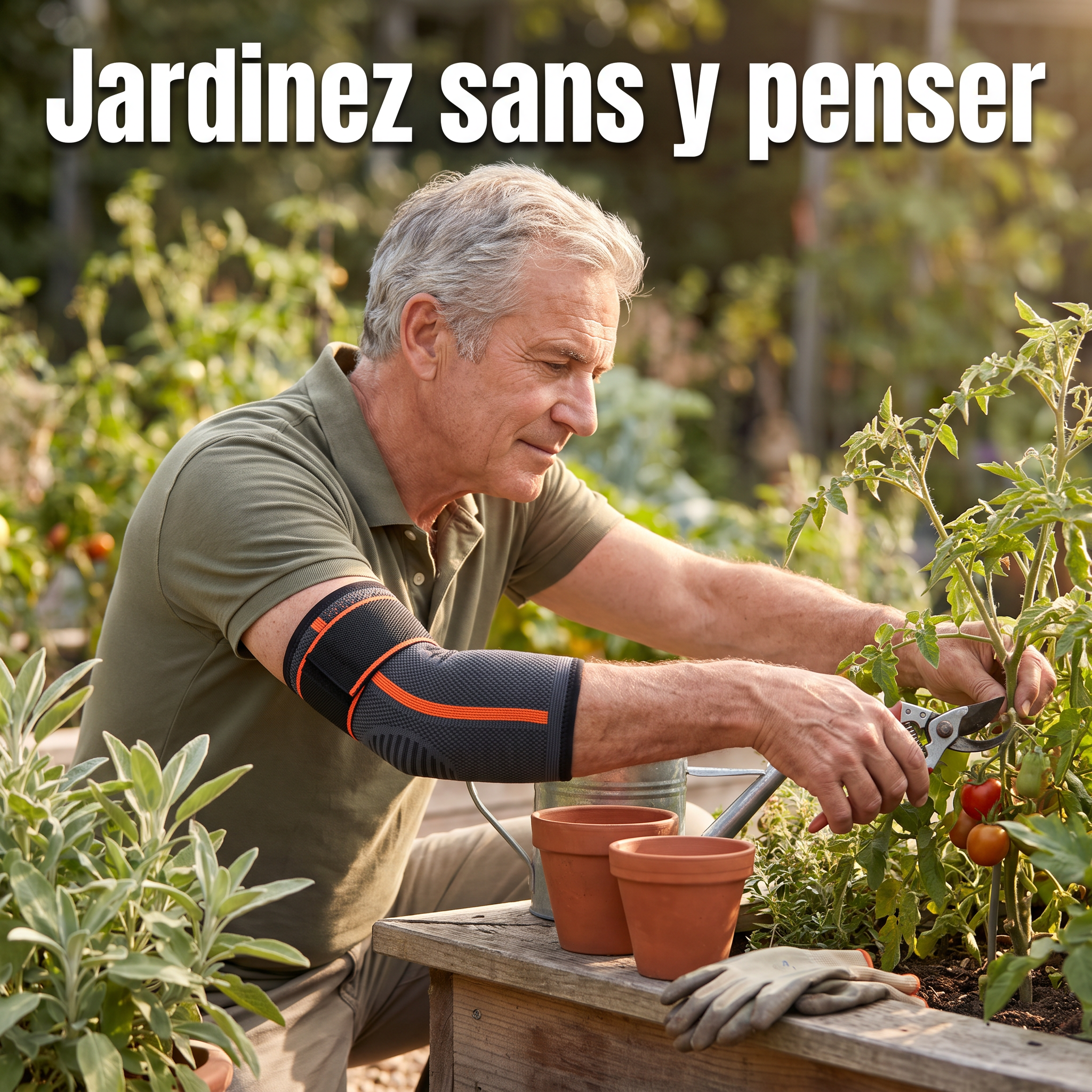 Coudière Sameo portée au jardin — jardinez sans y penser