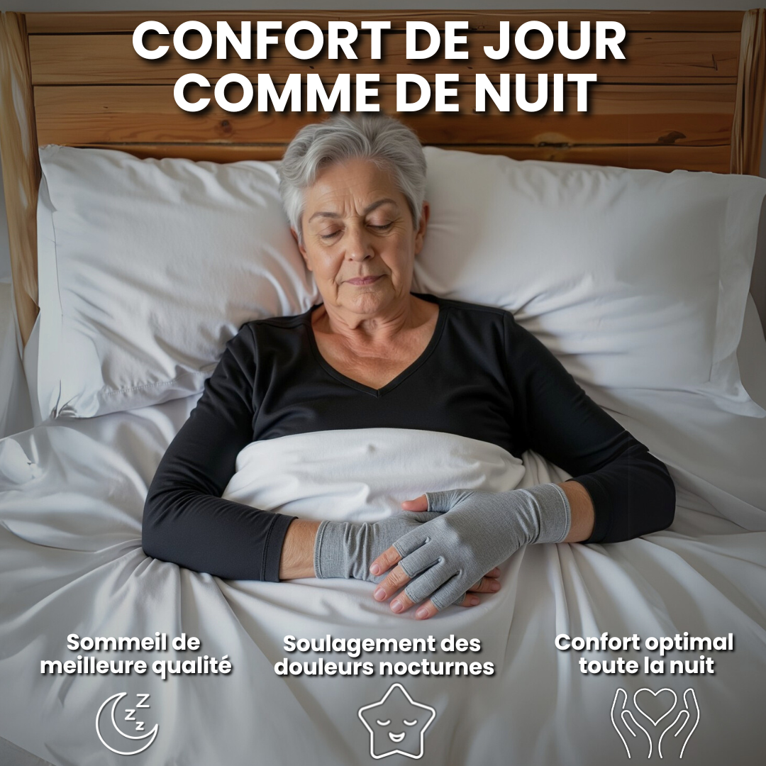Gants de compression anti-douleurs Bambou