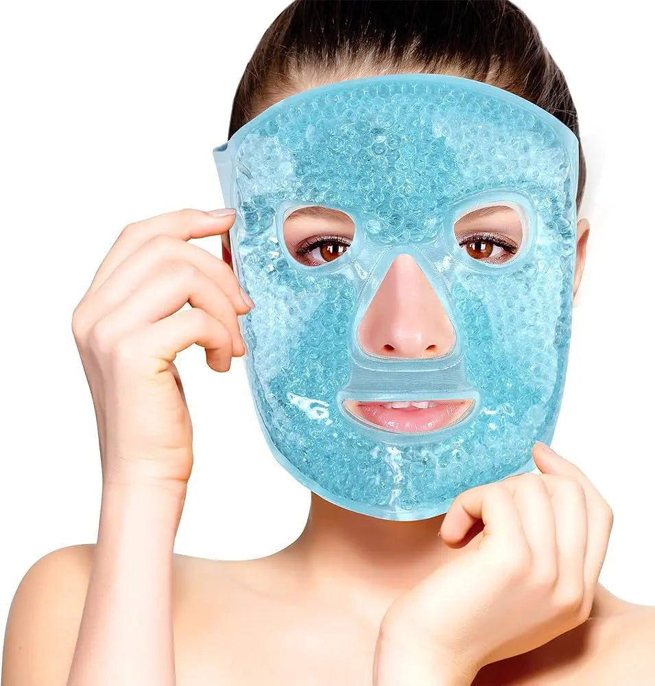 Masque froid pour le visage gel chaud ou froid